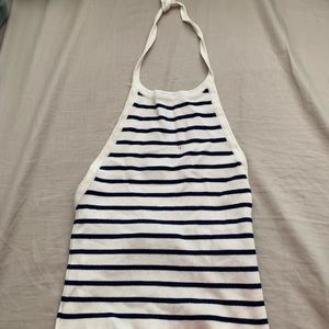 Stripped Knitt halter top